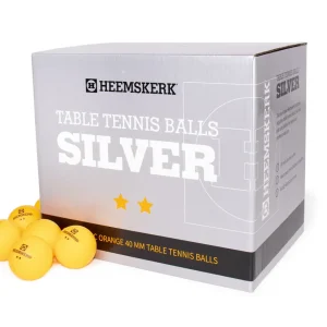 Tafeltennisballen Heemskerk Silver 2 ster Oranje (per 100)