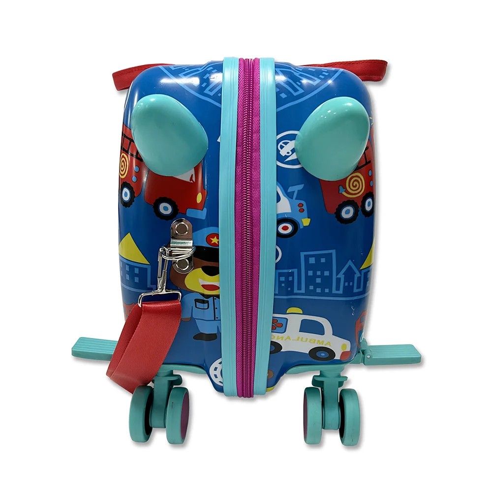 Ride on kinderkoffer - Reiskoffer loopfiets - Handbagage - Wegverkeer variant - vanaf 3 jaar - maximaal 50KG - Afbeelding 4