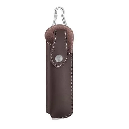 Opinel No 08 rood met leren etui - Afbeelding 4