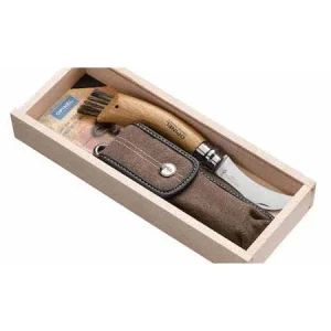 Opinel Paddenstoelmes No 8 – met etui