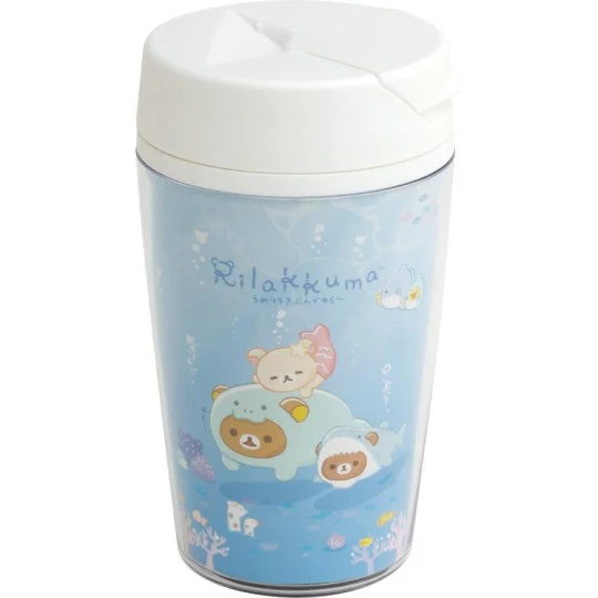 Rilakkuma Tumbler Bottle - Ocean Relax Mood - Afbeelding 2