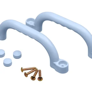 Handgreepset pastel blauw (2st.)
