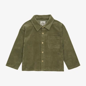 Overhemd blouse Corduroy - Deep Lichen Green