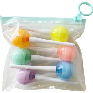 Sweet Lollipop minimarkers - 6 stuks