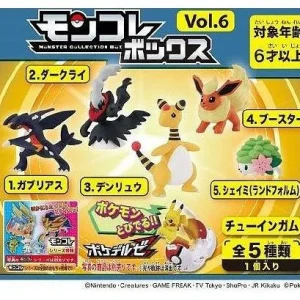 Pokémon Figure + Chewing Gum (1pcs) - Monster Collection Box Vol.6