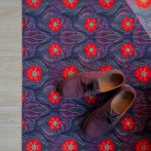 Lush Garden – droogloopmat met print