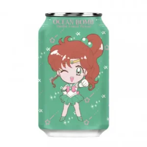 Ocean Bomb Sailor Moon Soda - Vanilla Lemon Flavour