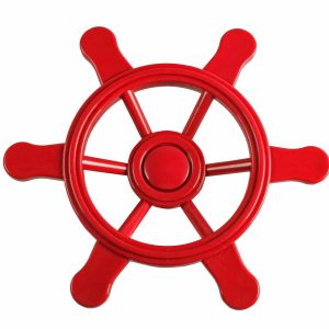 Klein piratenstuur rood