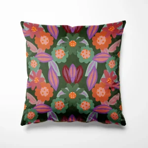 Kussen voor binnen en buiten Cookie flowers