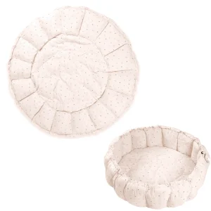 organic babyspeelkleed & cocon - moon