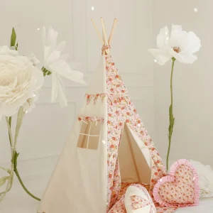 Teepee and Mat Set “Spring garden”