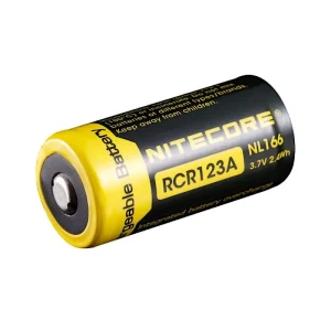 Nitecore RCR 123A Li-ion 650mAh oplaadbare batterij