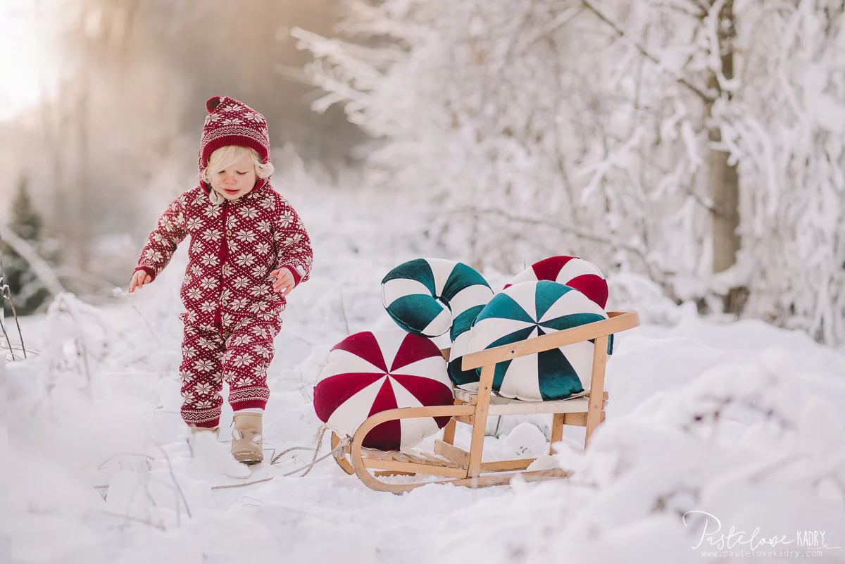 Set of any 3 Christmas Patchwork Pillow, holiday gift idea - Afbeelding 2