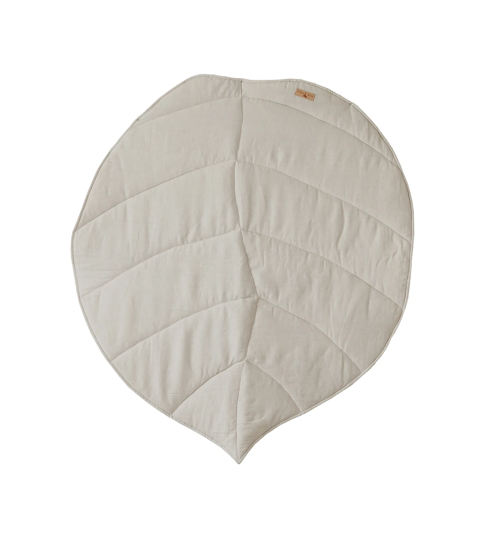 “Sand” Linen Leaf Mat - Afbeelding 3