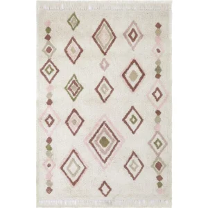 Vloerkleed Liz Pink Aubergine