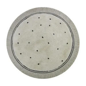 Vloerkleed Anna dots cream